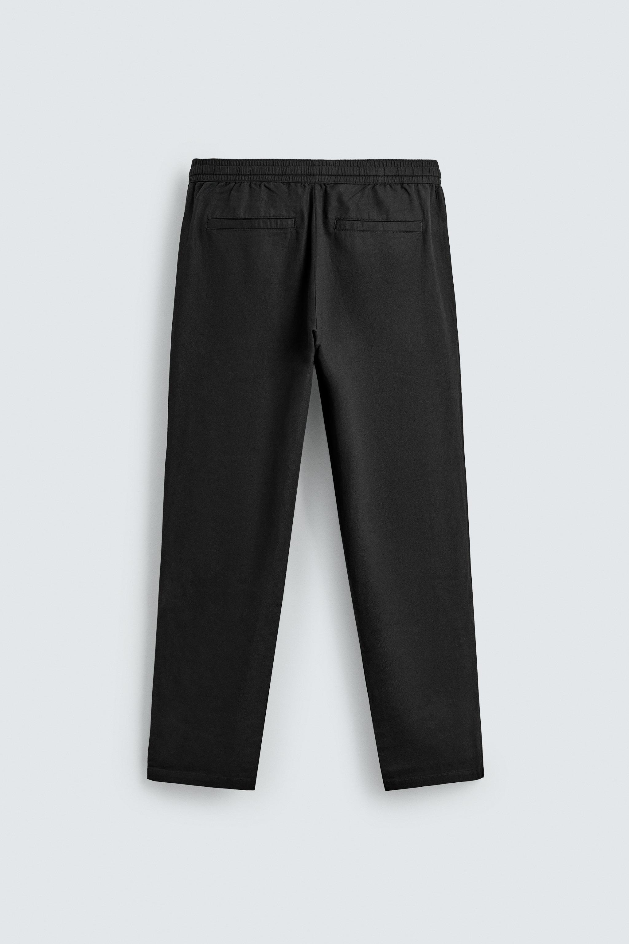 TEXTURED WEAVE PANTS